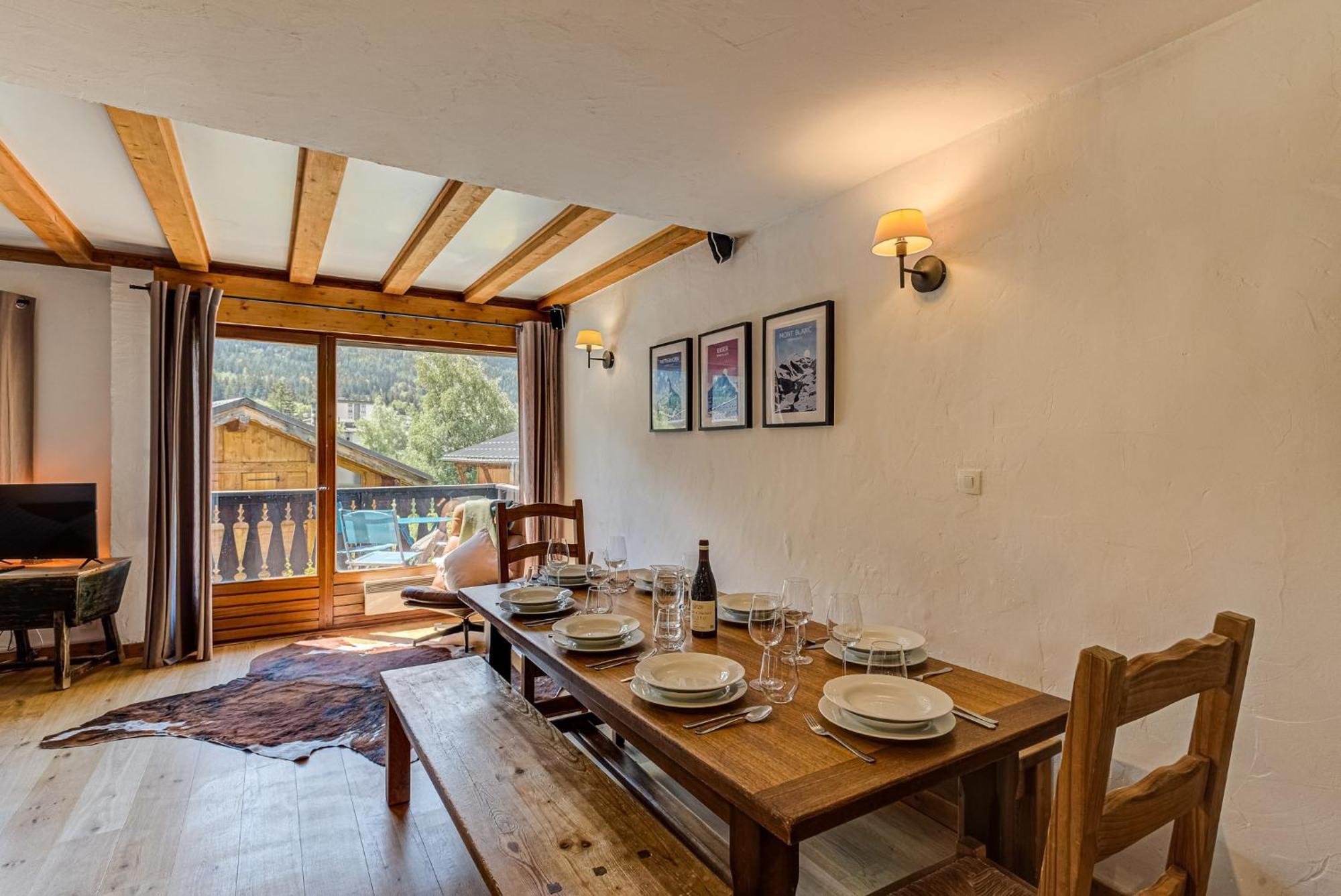 Apartment Chamouny - Alpes Travel - Chamonix - Sleeps 8 Bagian luar foto